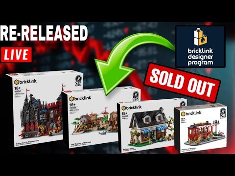 LEGO Bricklink Designer Program Re-Released #live