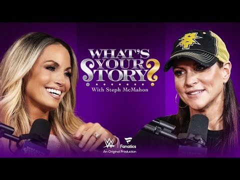 Trish Stratus talks wrestling Steph & Roman Reigns' crush | What's Your Story? With Steph McMahon
