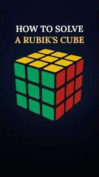 How to Solve a Rubik's Cube in 7 Steps | Beginner Method with Algorithms #rubikscube