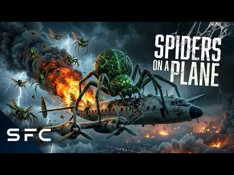 30,000 Feet in the Air and Nowhere to Run from These Spiders! | Full Sci-Fi Movie