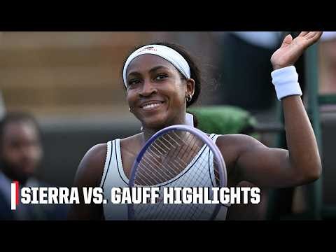 Second Round: Coco Gauff vs. Solana Sierra | Full Match Highlights | Wimbledon 2026