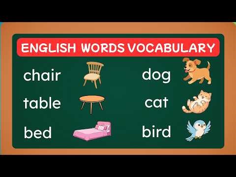 READING BASIC ENGLISH WORDS VOCABULARY/Today Reading Practice
