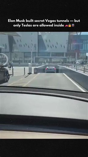 🚀 The future of transportation isn’t always above ground. Tesla goes underground in Las Vegas. ⚡🚗 Building the future, one tunnel at a time. 🛸#ElonMusk #Tesla #VegasLoop #BoringCompany #TeslaTunnel