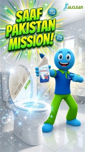 AlClean Toilet Bowl Cleaner | Powerful Stain & Germ Remover