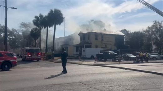 There is currently a residential structure fire at 315 W. 40th Street.Traffic control has been initiated and locals should avoid the areas of W. 40th from Montgomery to Jefferson ⏩ https://www.wtoc.com/2026/02/03/alert-road-closed-due-fire-w-40th-street/ | WTOC-TV