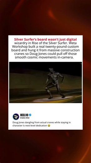 How Doug Jones Filmed Silver Surfer