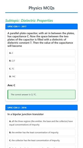 Dielectric Properties