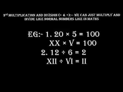 Expansion Of Roman Numerals My Version