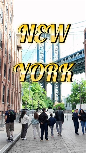 DUMBO Brooklyn Walking Tour NYC 🇺🇸 Washington Street to Brooklyn Bridge Park