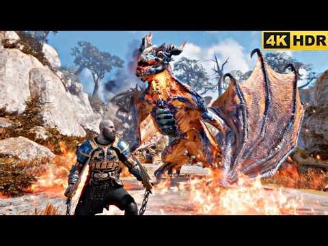 God Of War Ragnarok | Ghost Of Sparta Vs Everlasting Unstoppable [4k HDR 60fps] Gameplay (RTX)