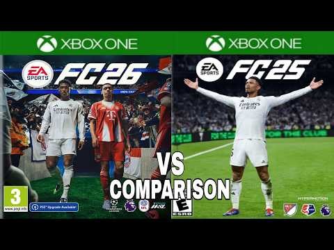 EA FC 26 Vs EA FC 25 Xbox One