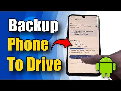 How to Backup Android Phone to Google Drive (Best Tutorial)