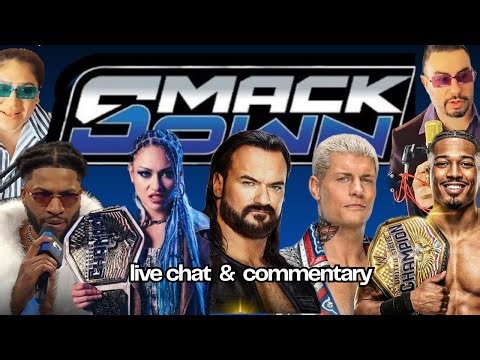 🔴WWE SMACKDOWN LIVE STREAM: CODY RHODES VS. DREW MC INTYRE THREE STAGES OF HELL!