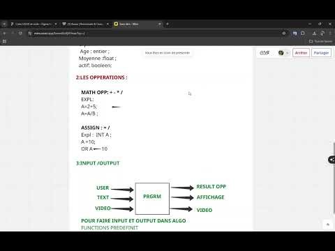 Les bases de l’algorithmique : Variables et opérations (Cours débutant)