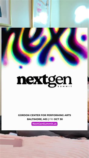 UMD students (& others), this one’s for you 👀 The NextGen Summit is bringing together young entrepreneurs, business leaders, and future innovators for a day of networking, inspiration, and new opportunities. From a LIVE $10,000 pitch competition to an exhibition featuring young founders and amazing speakers, there’s so much to experience! 📍 Gordon Center for Performing Arts, Owings Mills, MD 📅 Friday, October 30 🎟️ Tickets are $20 or $10 each for groups of 3 Grab your friends and come be par
