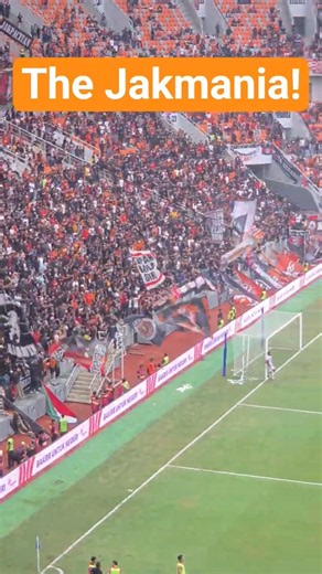 The Jakmania full support ⚽ Persija ❗ di JIS #jakartainternationalstadium
