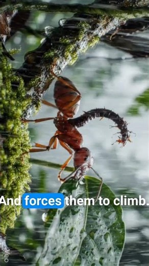This Fungus Turns Ants Into Zombies… #ZombieFungus #ZombieAnt #ScaryNature