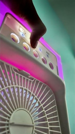 Stay cool anytime, anywhere with the Mini Air Cooling Fan ❄️🌬️