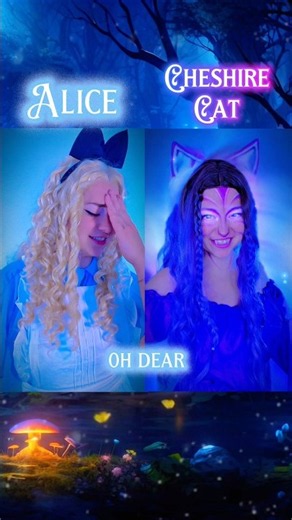 Alice and the Cheshire Cat #Disney #cosplay #youtubeshorts #shorts #foryou #fyp #pov #crazycae