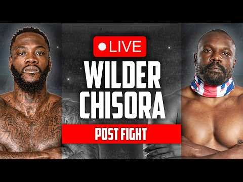 LIVE 🥊 Deontay Wilder vs. Derek Chisora • POST FIGHT PRESS CONFERENCE | DAZN Boxing