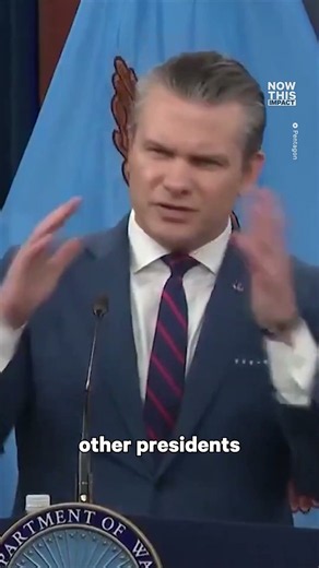 Hegseth Blames Biden Again