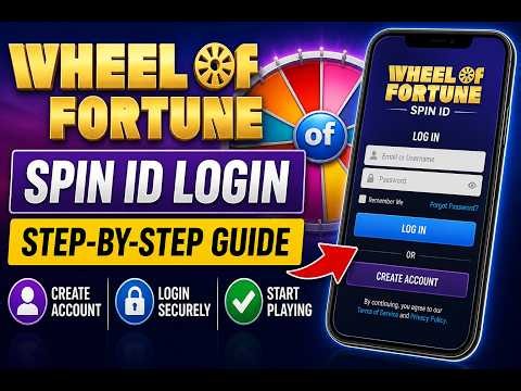 Wheel of Fortune Spin ID Login - Step-by-Step Guide