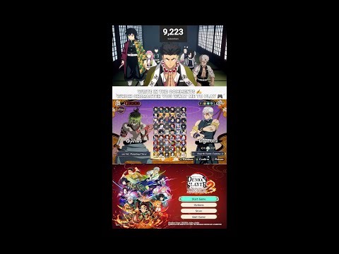 Demon Slayer Hinokami Chronicles 2 Vertical Live