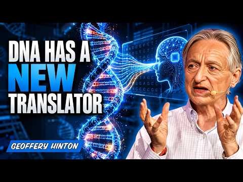 AI CAN NOW TALK TO DNA — GEOFFREY HINTON EXPLAINS THE FUTURE OF AI AND GENETIC SCIENCE