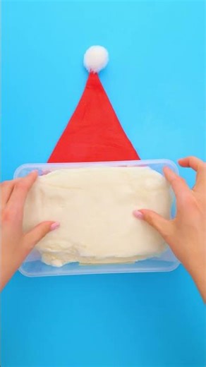 🎅 No SWEETS? Make a SANTA HAT! #shorts #kids