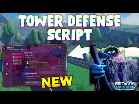 *NEW* Tower Defense Simulator Script (PASTEBIN 2025) (AUTOFARM, AUTO UPGRADE, AUTO SKIP WAVE)