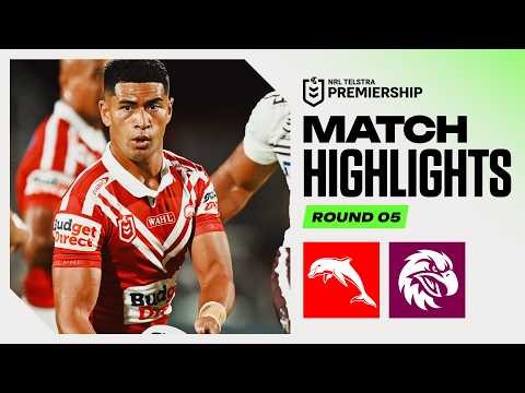 NRL 2026 | Dolphins v Sea Eagles | Match Highlights | Round 5