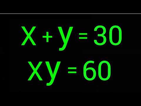 China | Can you solve this ? | Maths Olympiad | X=? & Y=?