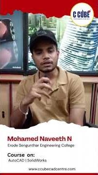 Best AutoCAD & SolidWorks Training in Erode | Student Review & Placement