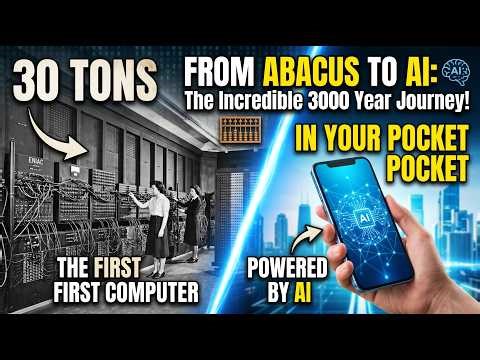 The 3,000 Year Journey of the Computer (Full History) — Best for Authority