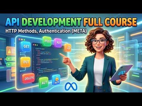 API Development Full Course | HTTP Methods, Authentication (META)