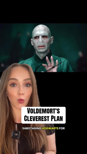 Voldemort was sabotaging Hogwarts for years… #harrypotter #harrypottertiktok #harrypottertheory #voldemort #whattowatch