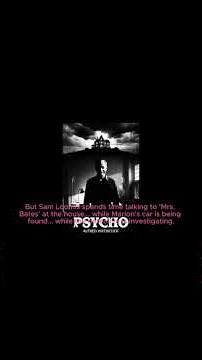 #5 — Psycho — Norman Bates Has Superhuman Wardrobe Speed