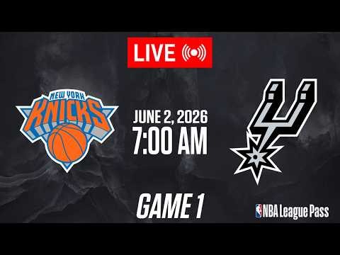 NBA LIVE! New York Knicks vs San Antonio Spurs GAME 1 | June 2, 2026 | NBA 2K26 GAMEPLAY