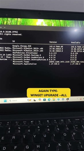 Update ALL Your Software in your PC Just 30 Second!🚀 #shorts #systemupdate #autoupdate #windows
