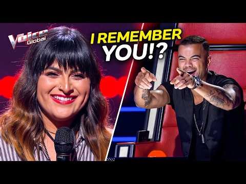 Guy Sebastian Recognized Her... Then Told The Story | The Voice [4K]