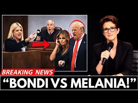 SHE CROSSED THE LINE! Pam Bondi’s Shocking Claims About Melania To The Judge! | Rachel Maddow