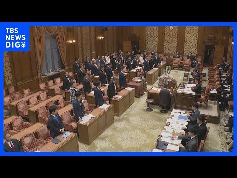 【速報】「国家情報会議」創設法案が衆院・内閣委で可決 中道・国民なども賛成｜TBS NEWS DIG