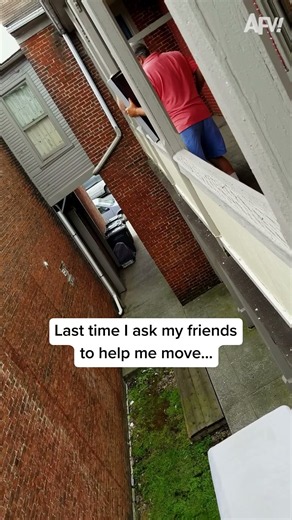 Movers are worth every penny! 🤣 #afv #fail #DIY