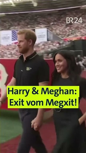 Harry und Meghan - Exit vom Megxit! I BR24 #shorts