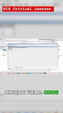 Gritical GIS Lesson: Always Use Unique IDs. #arcgis #geographicinformationsystem #gistutorial