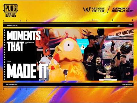PUBG MOBILE | Moments that made it