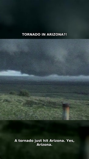 A tornado in Arizona?! A storm tore through Heber-Overgaard Wednesday night, snapping pine trees, damaging homes and wrecking the power grid. The National Weather Service is surveying the damage to confirm it. This outbreak also gave Arizona its first tornado watch in 16 years. Storm footage via Wikimedia Commons (public domain / CC BY 2.0). Full breakdown on my page. #tornado #Storm #nature #Viral #Foryou