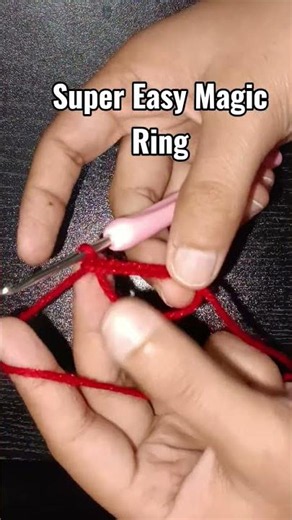 How To make a magic circle. #crochet #crochettutorial #crocheting