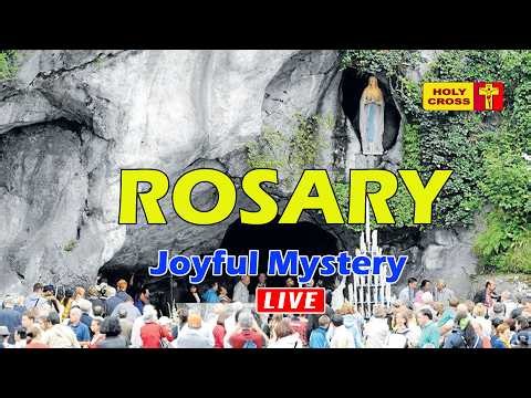 🔴 LIVE -27-06-2026 @ Holy Rosary from France Lourdes Grotto | Joyful Mysteries | Holy Cross Tv