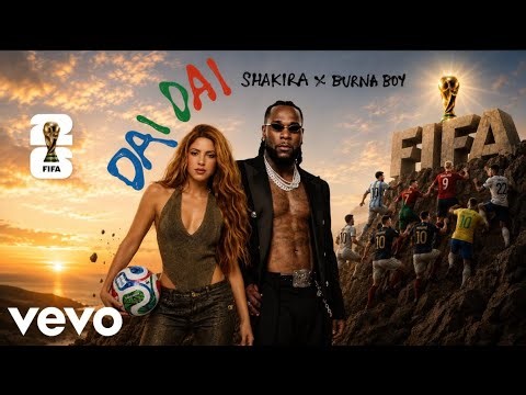 Shakira Feat. Burna Boy - Dai Dai (Official World Cup 2026 Music)